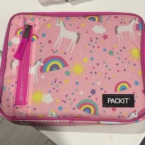 Pink Unicorn Lunch Bag